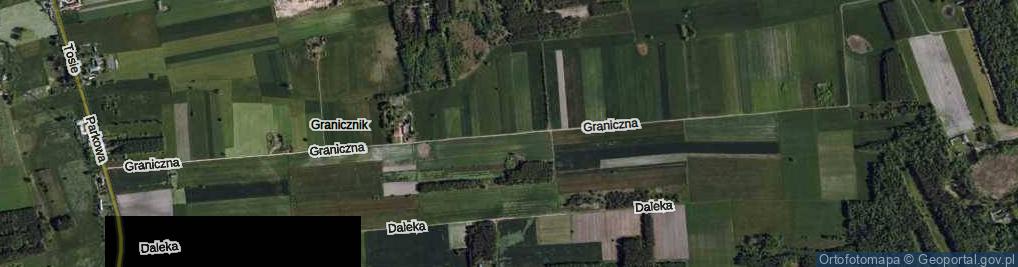 Zdjęcie satelitarne Graniczna ul.